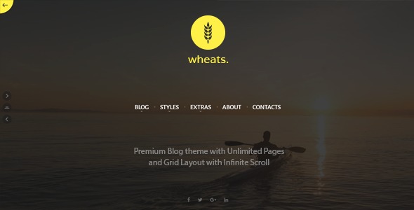 Wheats 1.9.0 – Blogging WordPress Theme