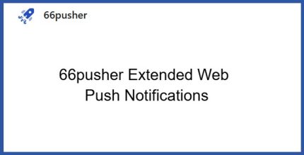 66pusher Extended Web Push Notifications