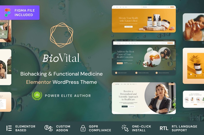 BioVital 1.1.2 – Functional Medicine Doctor Theme