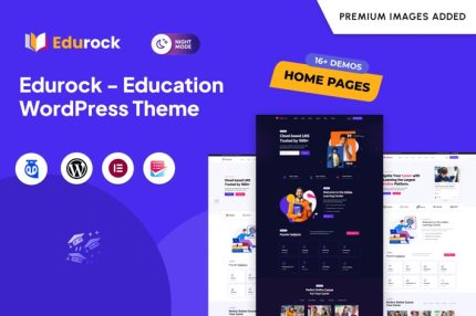 Edurock - Education & LMS WordPress Theme