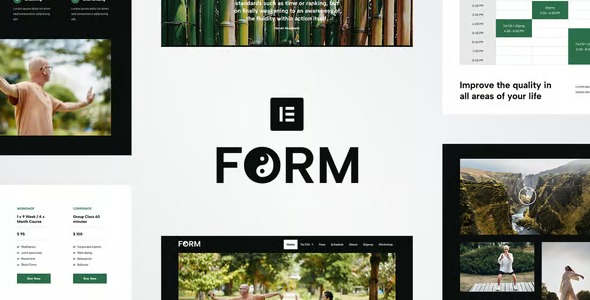 Form 1.0 – Tai Chi & Qigong Elementor Template Kit