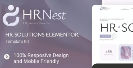 HRNest - HR Solutions Elementor Template Kit