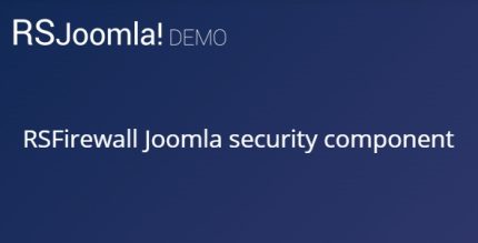 RSFirewall Joomla security component