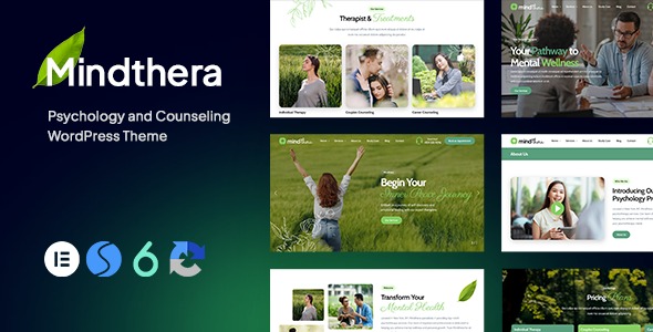 Mindthera 1.0.5 – Psychology and Counseling WordPress Theme