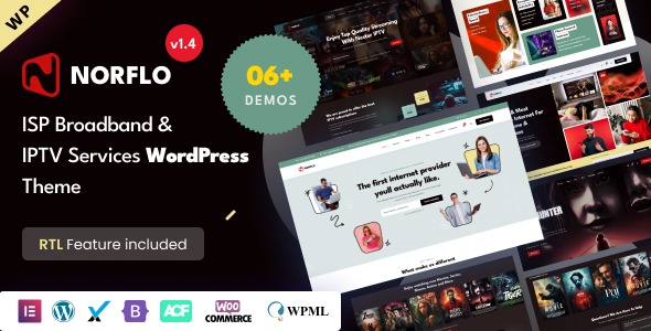 norflo-prev Norflo - ISP & IPTV Services Elementor WordPress Theme