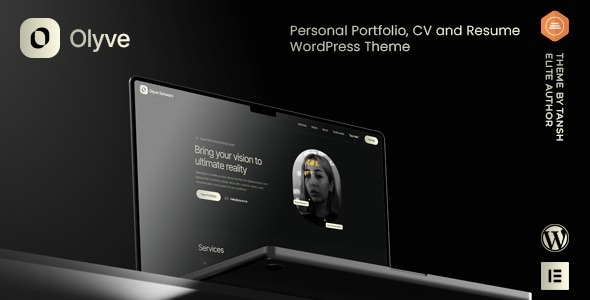 Olyve 1.1.0 – Personal Portfolio WordPress Theme