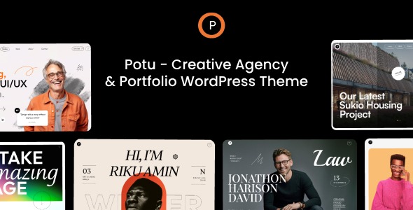 Potu 1.1 – Creative Agency & Portfolio WordPress Theme