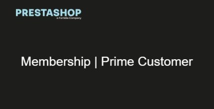 Membership Prime Customer - Prime Customer