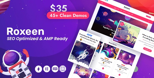 Roxeen 3.0 – Personal Lightweight WordPress Theme
