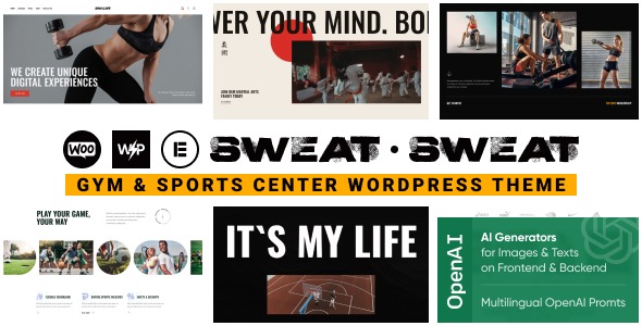 Sweat 1.7.0 – Gym & Sports Center WordPress Theme