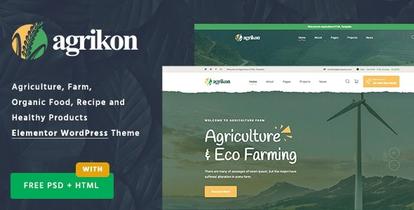Agrikon 1.3.2 – Organic Food & Agriculture WooCommerce Theme