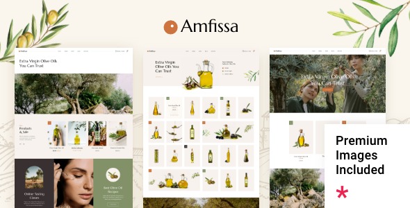 Amfissa 1.1 – Organic Olive Shop Theme
