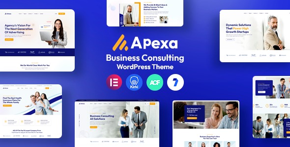 Apexa 2.1.0 – Multipurpose Business Consulting WordPress Theme