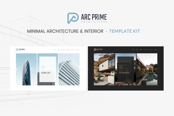 Arc Prime  – Architecture Elementor Template Kit