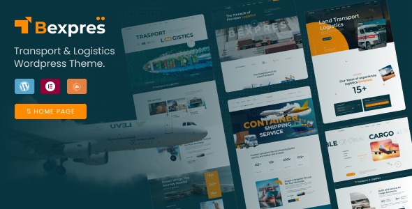 Bexpres 10.0.2 – Transport & Logistics WordPress Theme