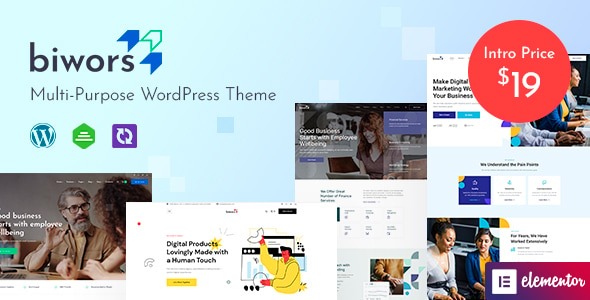 Biwors 1.0 – Modern & Multipurpose WordPress Theme