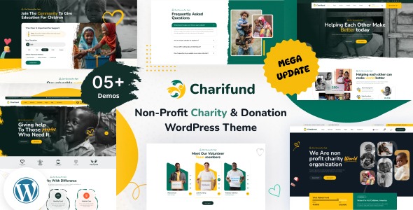 ChariFund 2.1.0 – Charity & Donation Foundation WordPress Theme Multipurpose