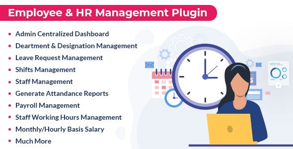 Employee And HR Manager Plugin 3.3.0