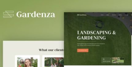 Gardenza - Gardening & Landscaping Elementor Pro Template Kit