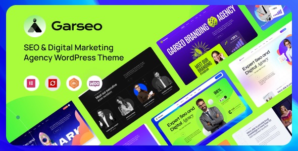 Garseo 1.0.1 – SEO & Digital Marketing Agency WordPress Theme