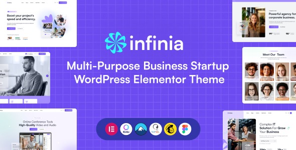 Infinia 1.0.0 – Multipurpose Business Startup WordPress Elementor Theme