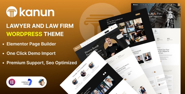 Kanun 1.0.0 – Lawyer & Law Firm WordPress Theme