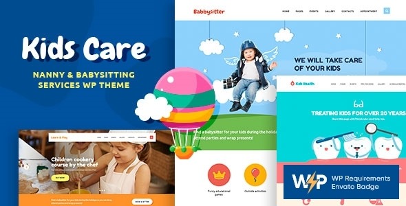 Kids Care 3.2.4 – MultiPurpose Children WordPress Theme