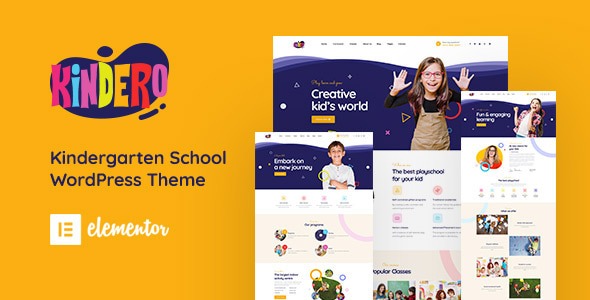 Kindero 1.0.16 – Kindergarten School WordPress Theme