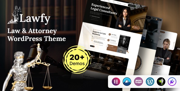 Lawfy 1.0.1 – Law & Attorney WordPress Theme