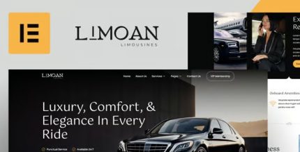 Limoan - Limousine Business Elementor Template Kit