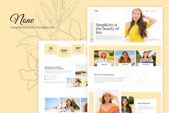 None  – Stylish Fashion Elementor Template Kit