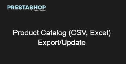 PrestaShop Product Catalog (CSV