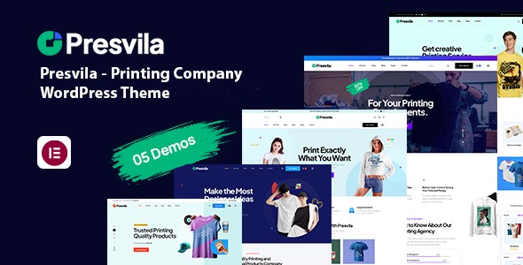 Presvila 1.0 – Printing Company WordPress Theme