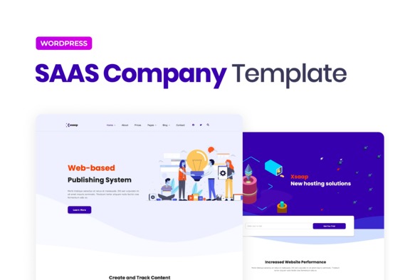 Xsapp  – SAAS Company Elementor Pro Template Kit
