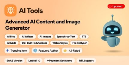 AI Tools SAAS - AI Content Generator