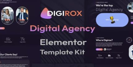 Digirox - Digital Agency Elementor Template Kit