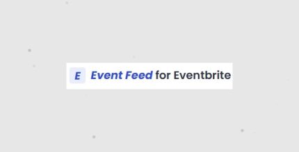 Event Feed for Eventbrite Pro