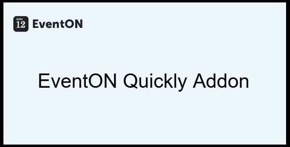 EventON Quickly Addon 1.0.2