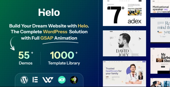 Helo 1.0.8 – Multi-Purpose WordPress Theme