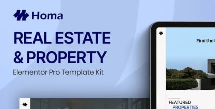 Homa - Real Estate & Property Elementor Pro Template Kit