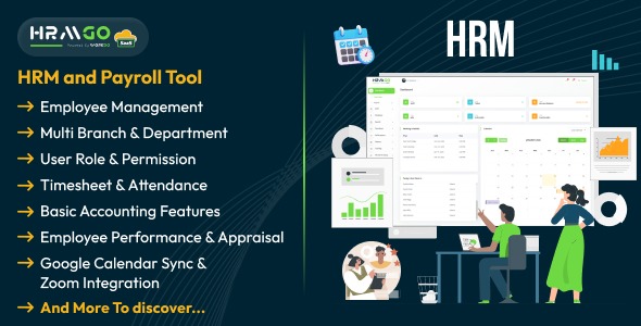 HRMGo SaaS 7.4 – HRM and Payroll Tool