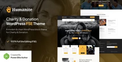 Humanite - Charity & Donation FSE WordPress Theme