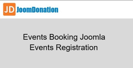 Events Booking Joomla Events Registration