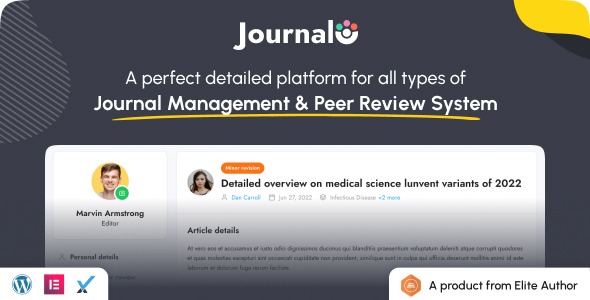 Journalo 1.2 – Journal Research Publication and Peer Review System