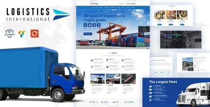 Logistics - Wordpress Theme