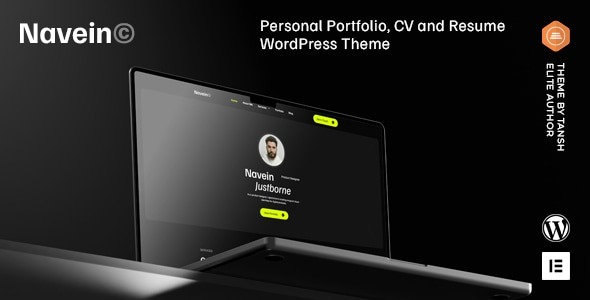 Navein 1.0.1 – Personal Portfolio WordPress Theme