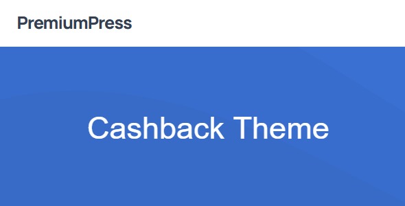 PremiumPress Cashback Theme 11.1.6