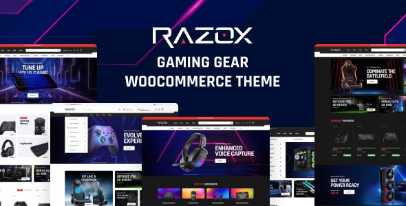 Razox 1.0.3 – Gaming Gear WooCommerce Theme
