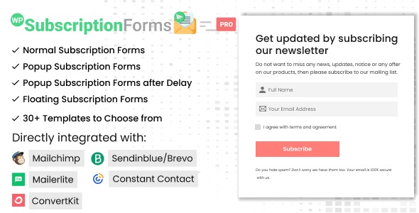 WP Subscription Forms PRO 2.0.6