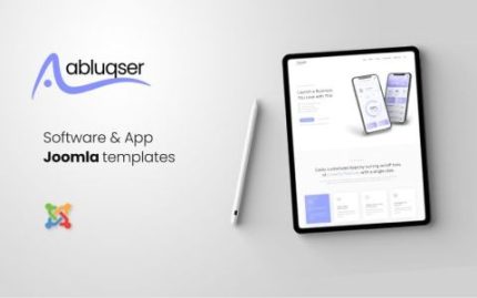 Abluqser - Software And App Joomla Templates